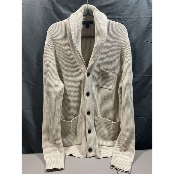 Banana Republic Supima Cotton Shawl Neck Cardigan Sweater - Picture 1 of 5